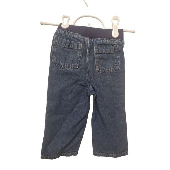 Jumping Beans Girls Jeans 18 Months Blue 100% Cotton sku3 - Picture 2 of 3